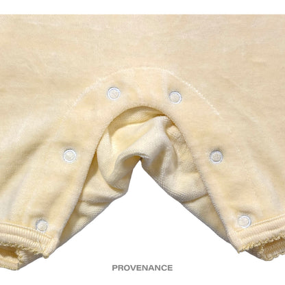 🔴 Yves Saint Laurent YSL Infant Onesie- Powder Yellow