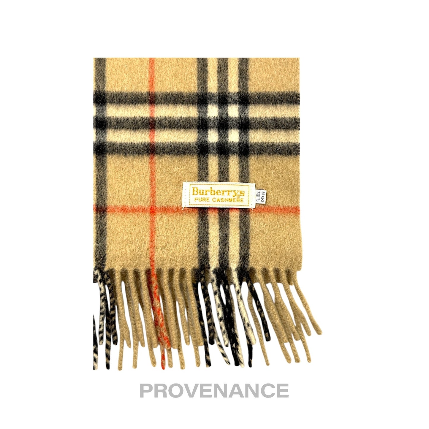 🔴 Burberry Scarf - PURE CASHMERE Nova Check