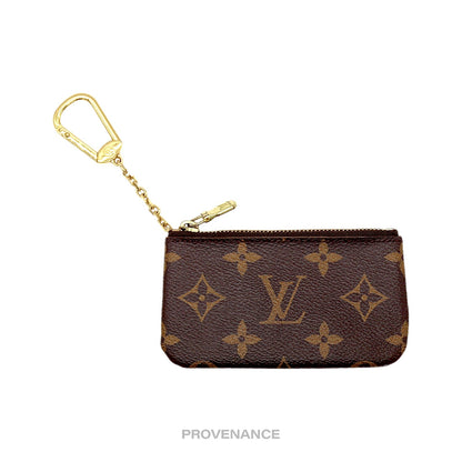 🔴 Louis Vuitton Key Pouch Cles - Monogram