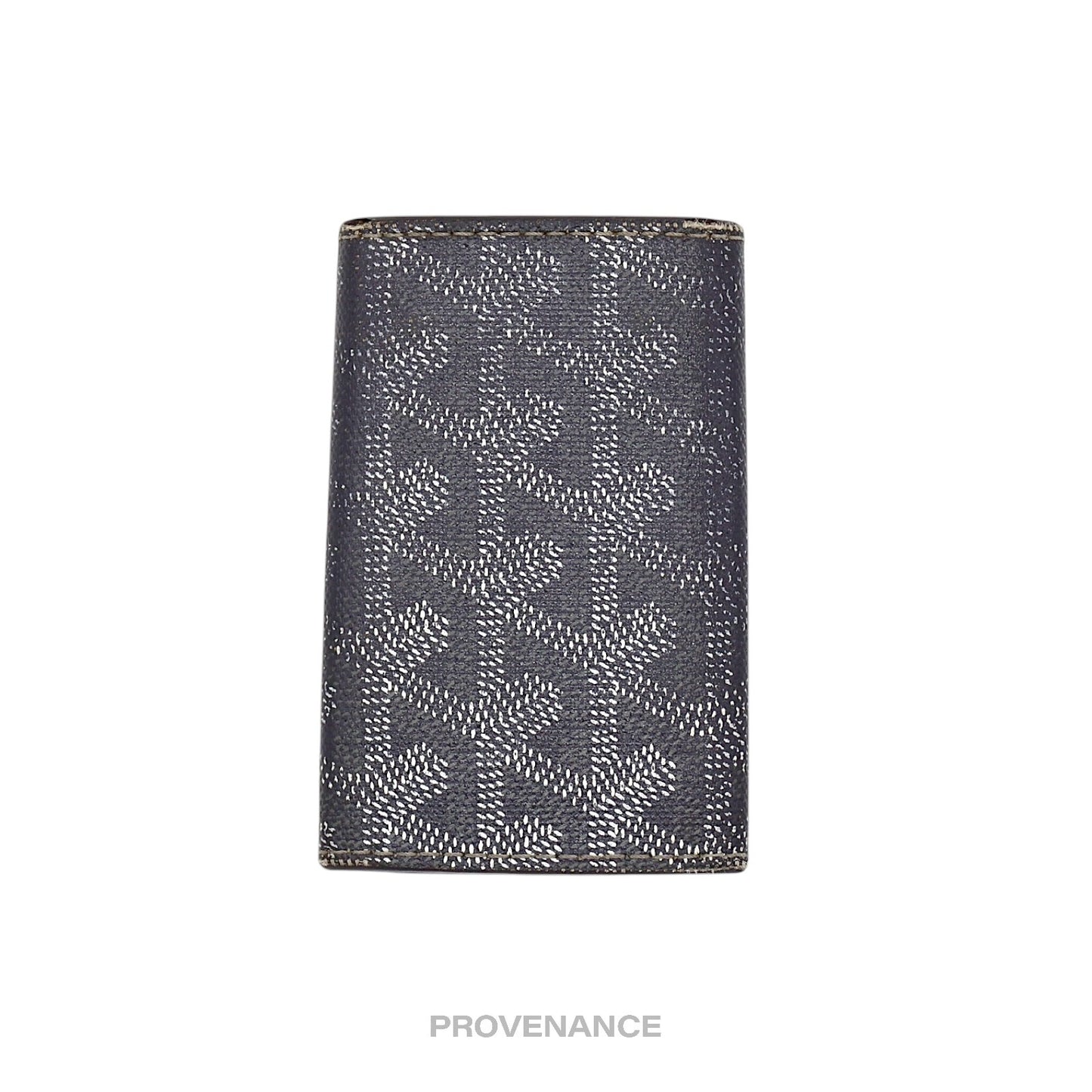 🔴 Goyard 6 Key Case Wallet - Grey Goyardine