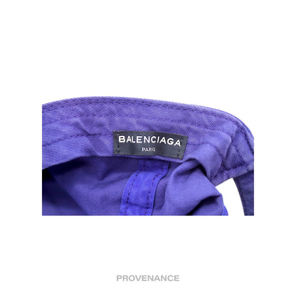 🔴 Balenciaga Political Campaign Cap Hat - Washed Blue