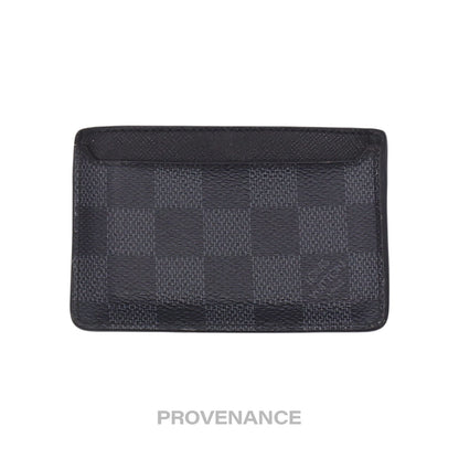 🔴 Louis Vuitton Neo Card Holder Wallet - Damier Graphite