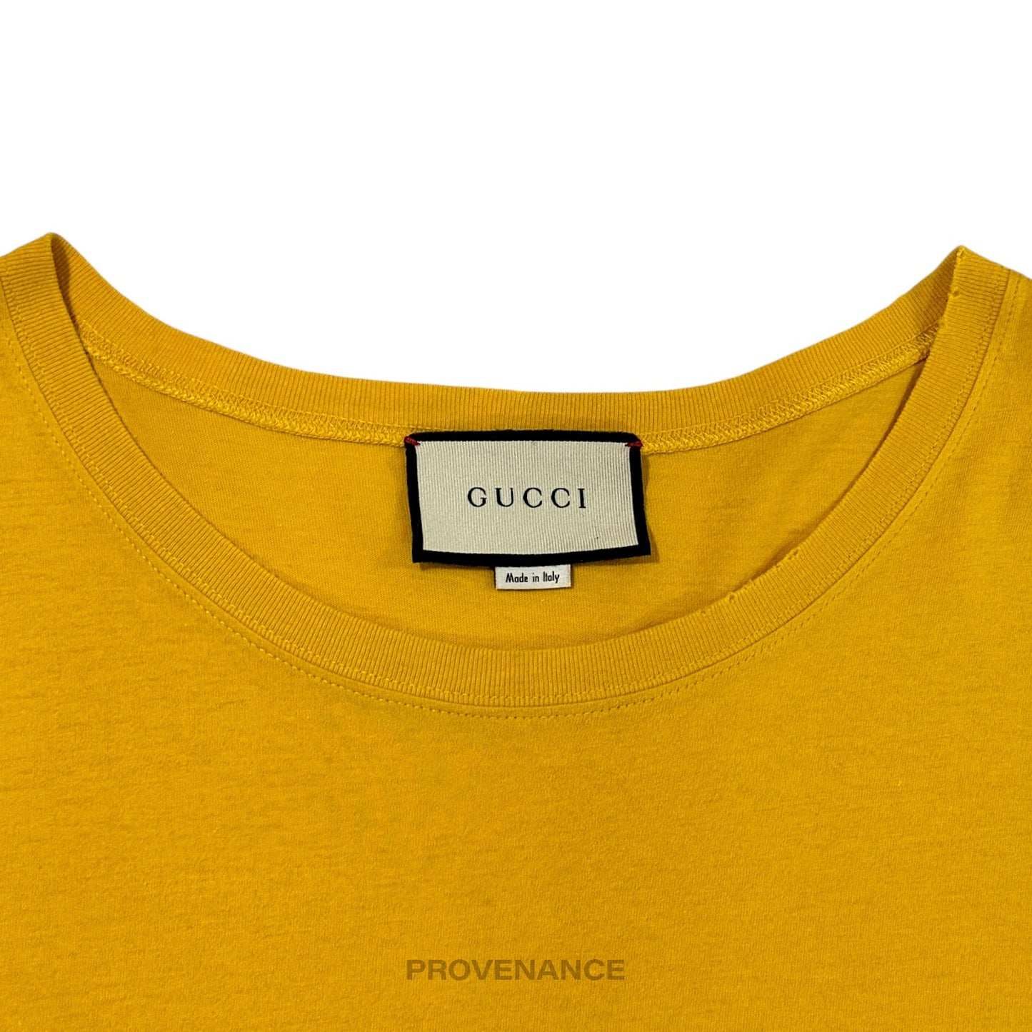 🔴 Gucci Coco Capitan T-Shirt - Yellow XS