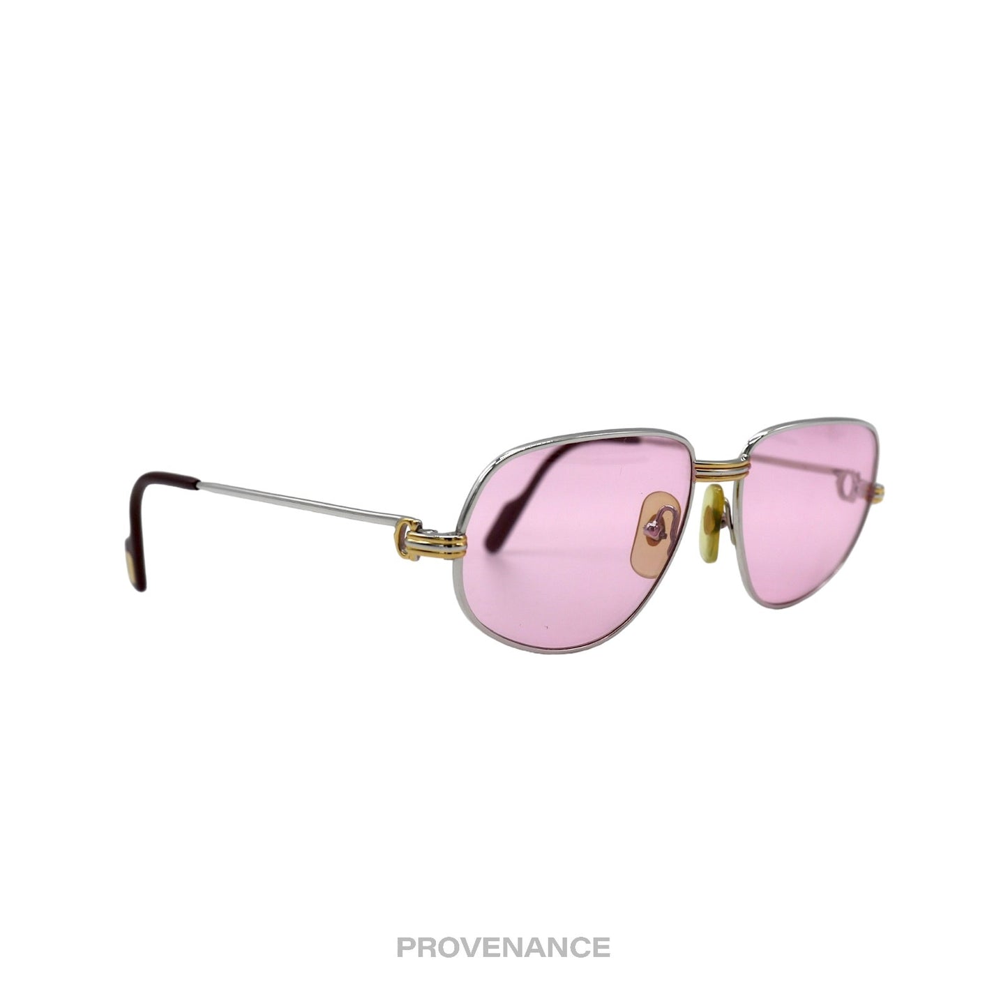 🔴 Cartier Romance Louis (Drake) Sunglasses - Pink