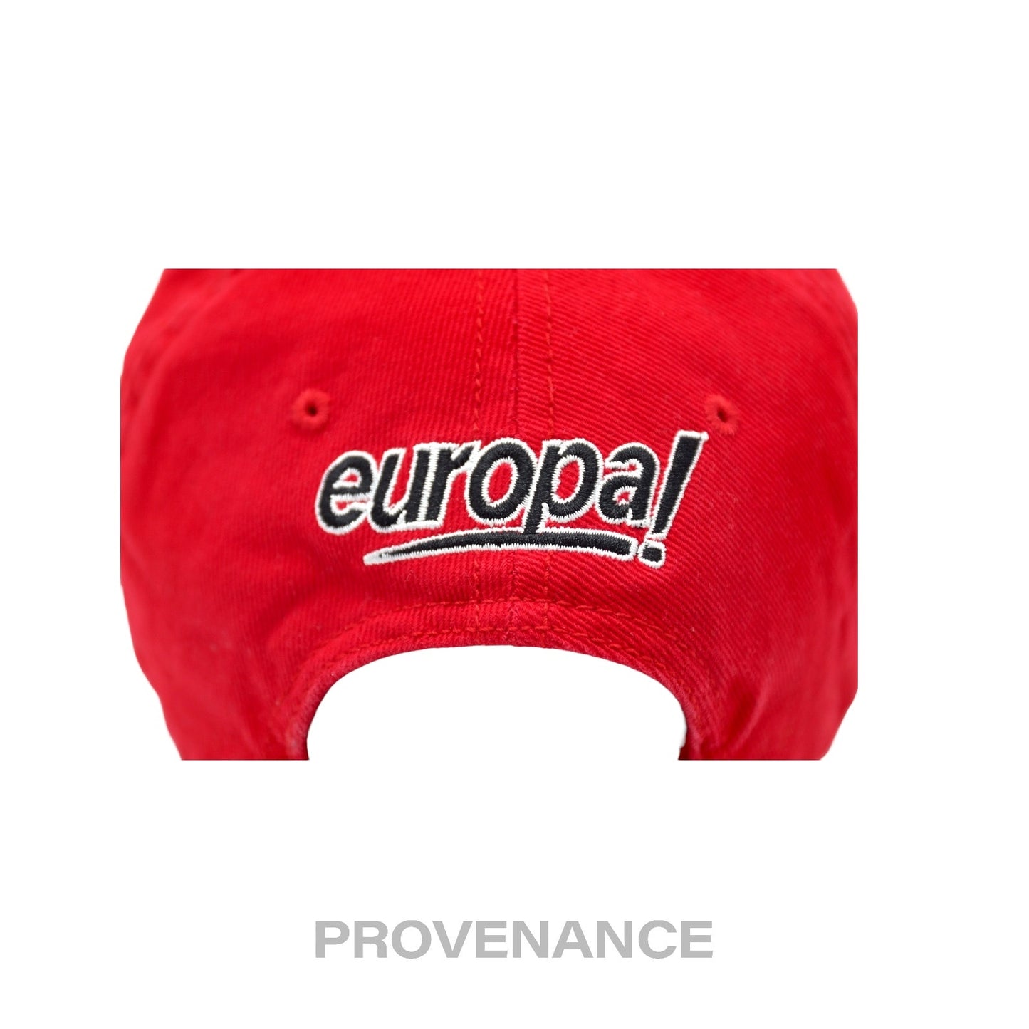 🔴 Balenciaga Europa Cap - Red