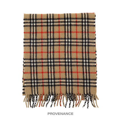 🔴 Burberry Scarf - Nova Check Pure Cashmere