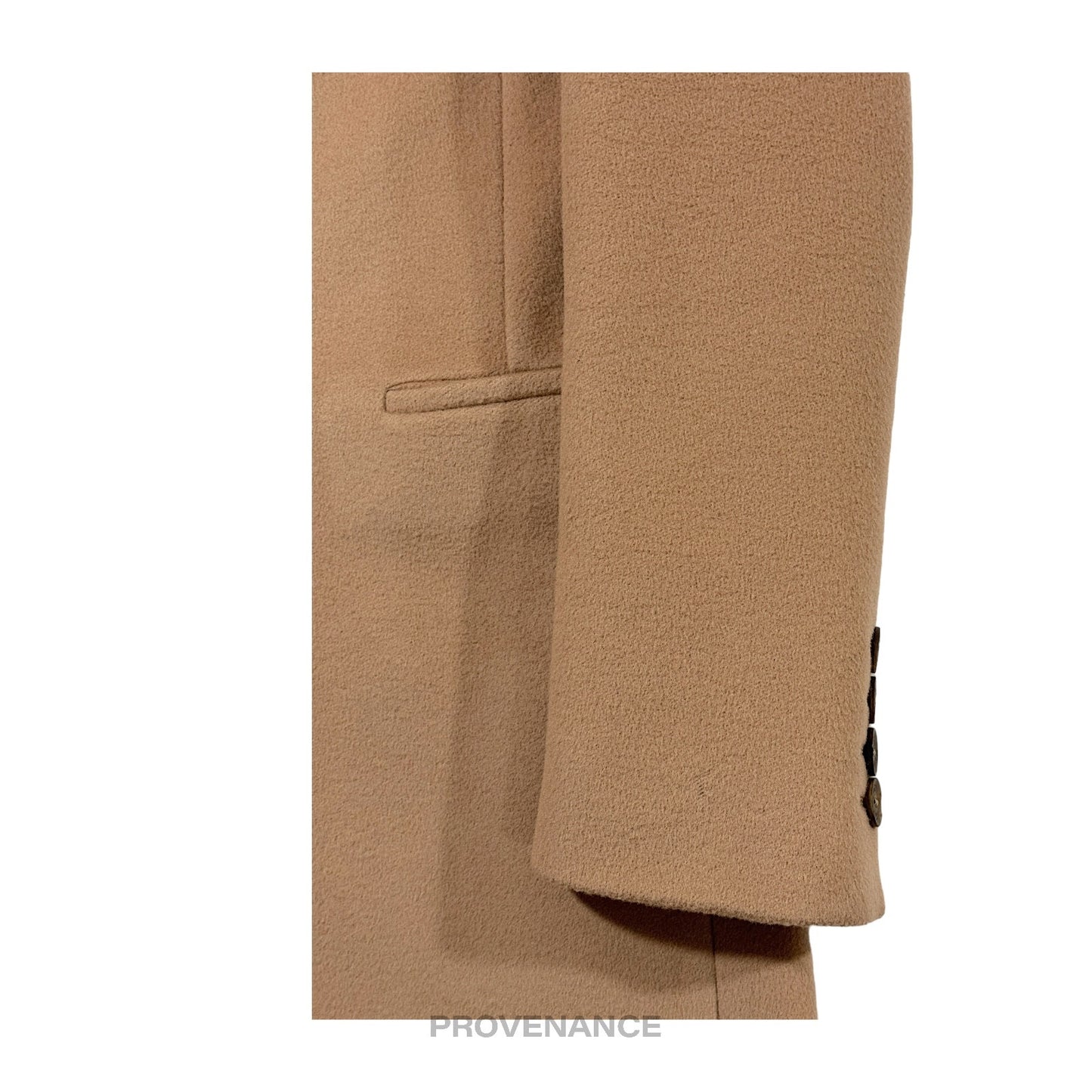 🔴 Gucci Chesterfield Wool Coat - Camel 42