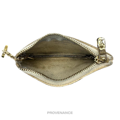 🔴 Louis Vuitton Key Pouch Cles - Damier Azur