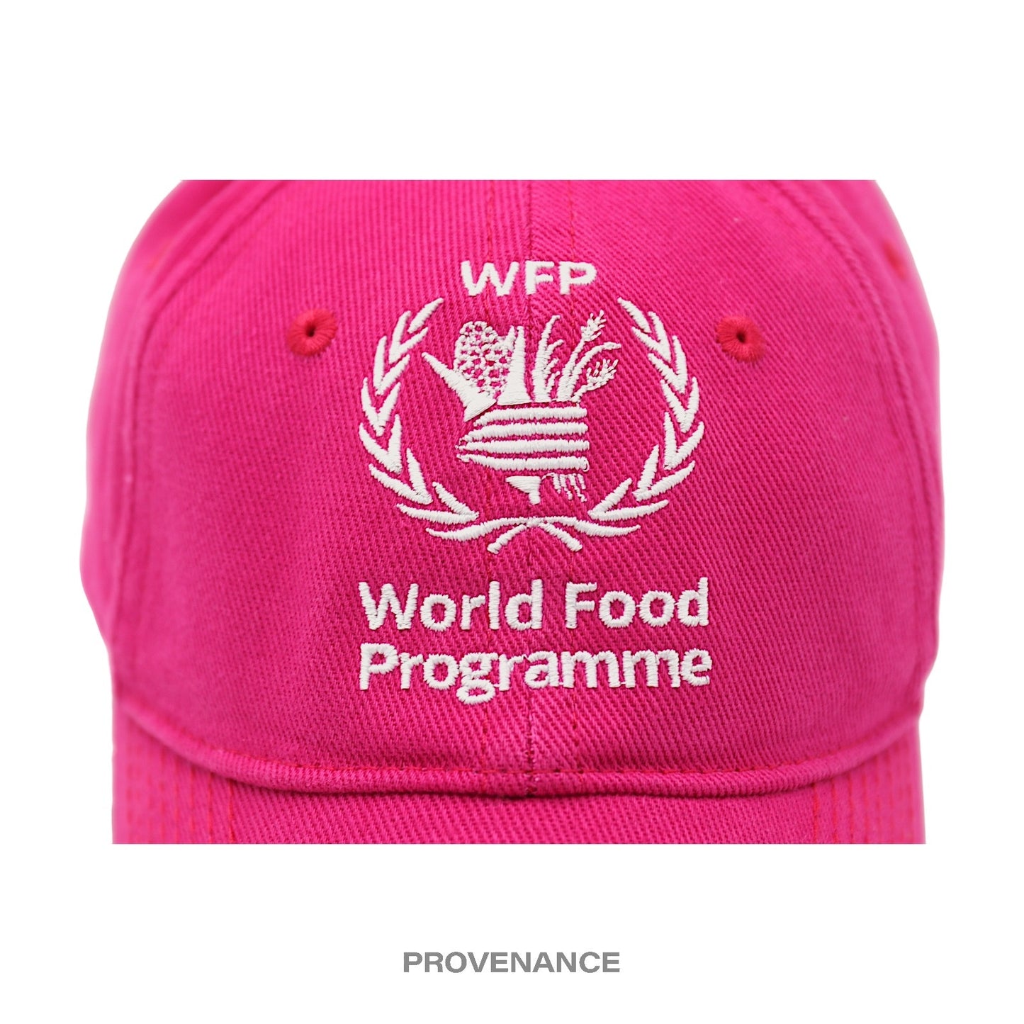 🔴 Balenciaga WFP World Food Programme Cap - Pink