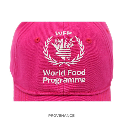 🔴 Balenciaga WFP World Food Programme Cap - Pink