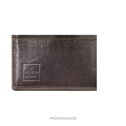 🔴 Fendi Bifold Wallet - FF Zucca