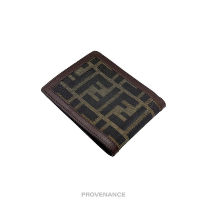 🔴 Fendi Bifold Wallet - FF Zucca