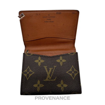 🔴 Louis Vuitton Business Card Wallet - Monogram Horizontal