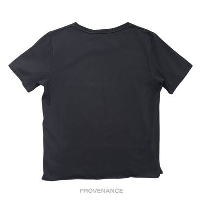 🔴 Saint Laurent Paris SLP Logo T Shirt - Black L