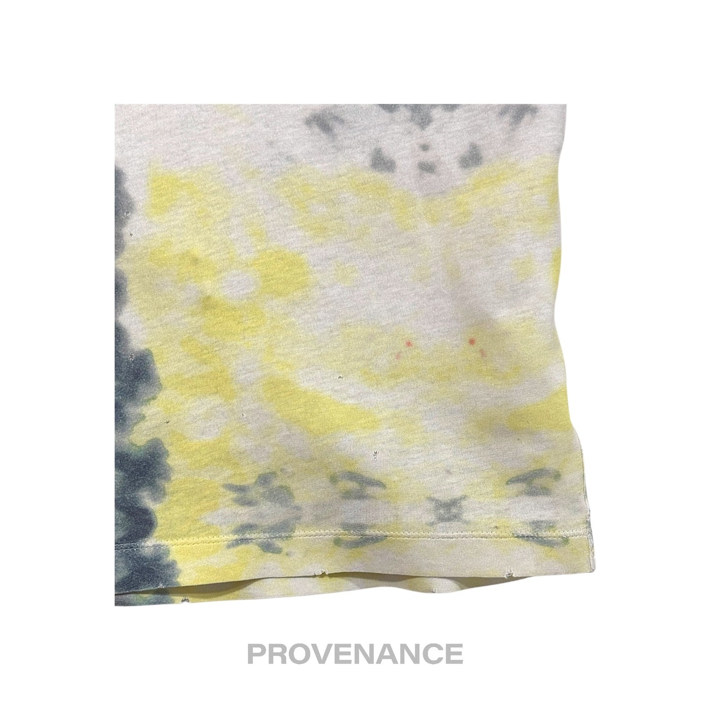 🔴 Gucci GG  Vintage Logo T-Shirt - Tie Dye White  S