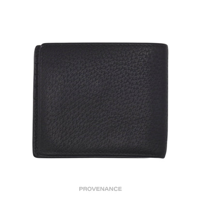 🔴 Gucci GG Marmont Bifold Wallet - Black Leather