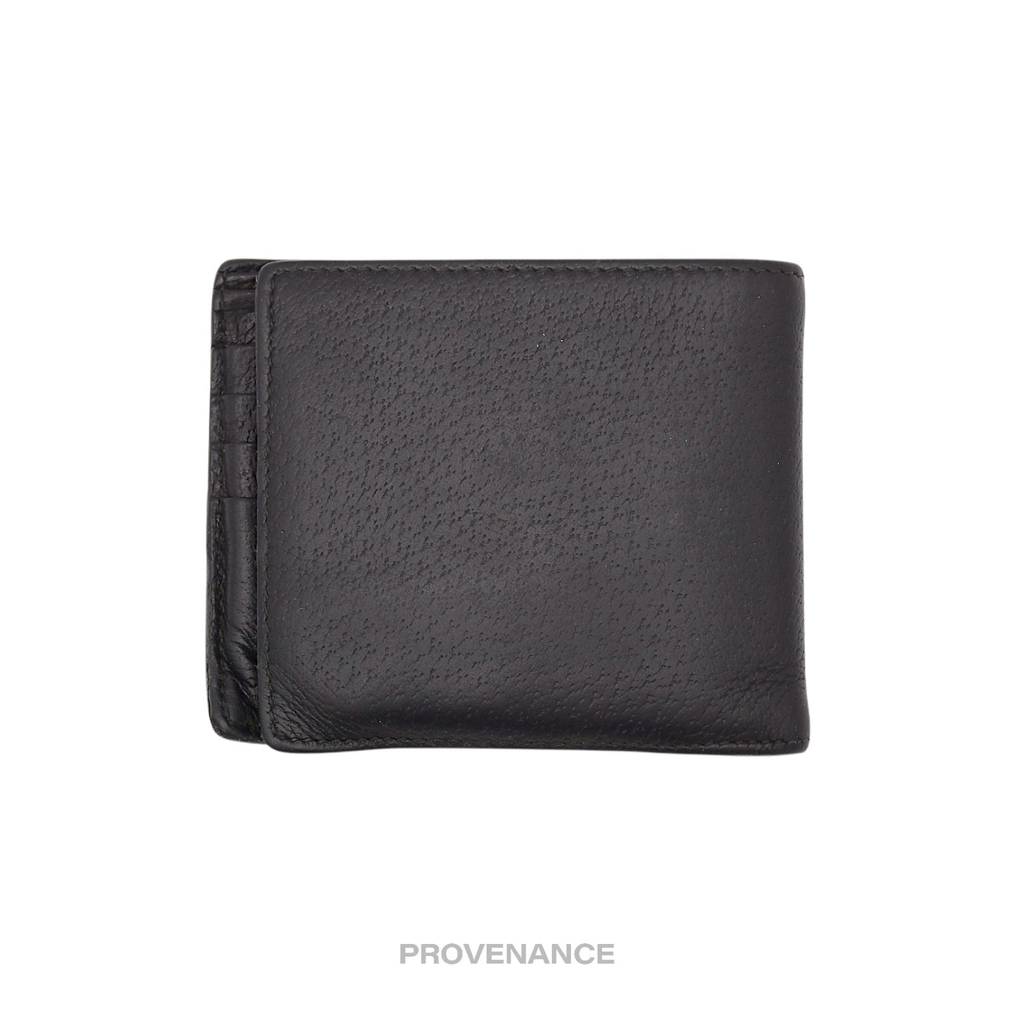 🔴 Gucci GG Marmont Bifold Wallet - Black Leather