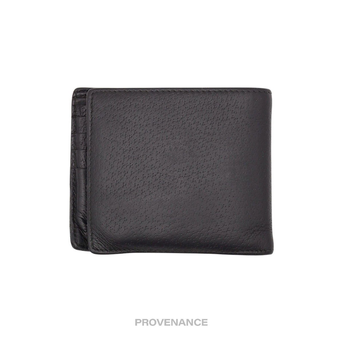 🔴 Gucci GG Marmont Bifold Wallet - Black Leather