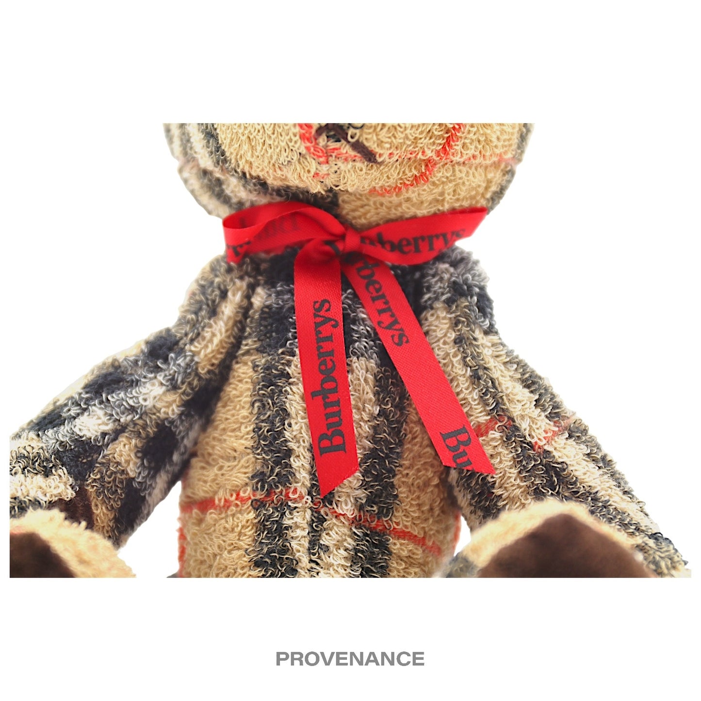 🔴 Burberry Teddy Bear - Nova Check Terry