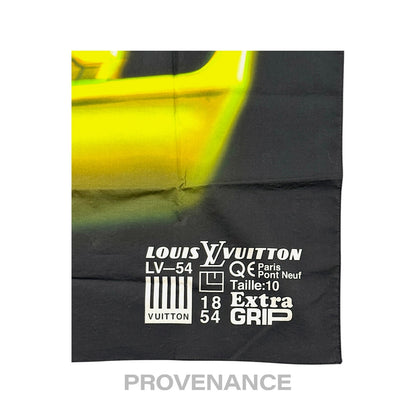 🔴 Louis Vuitton Virgil Abloh Extra Grip Bandana Scarf Black
