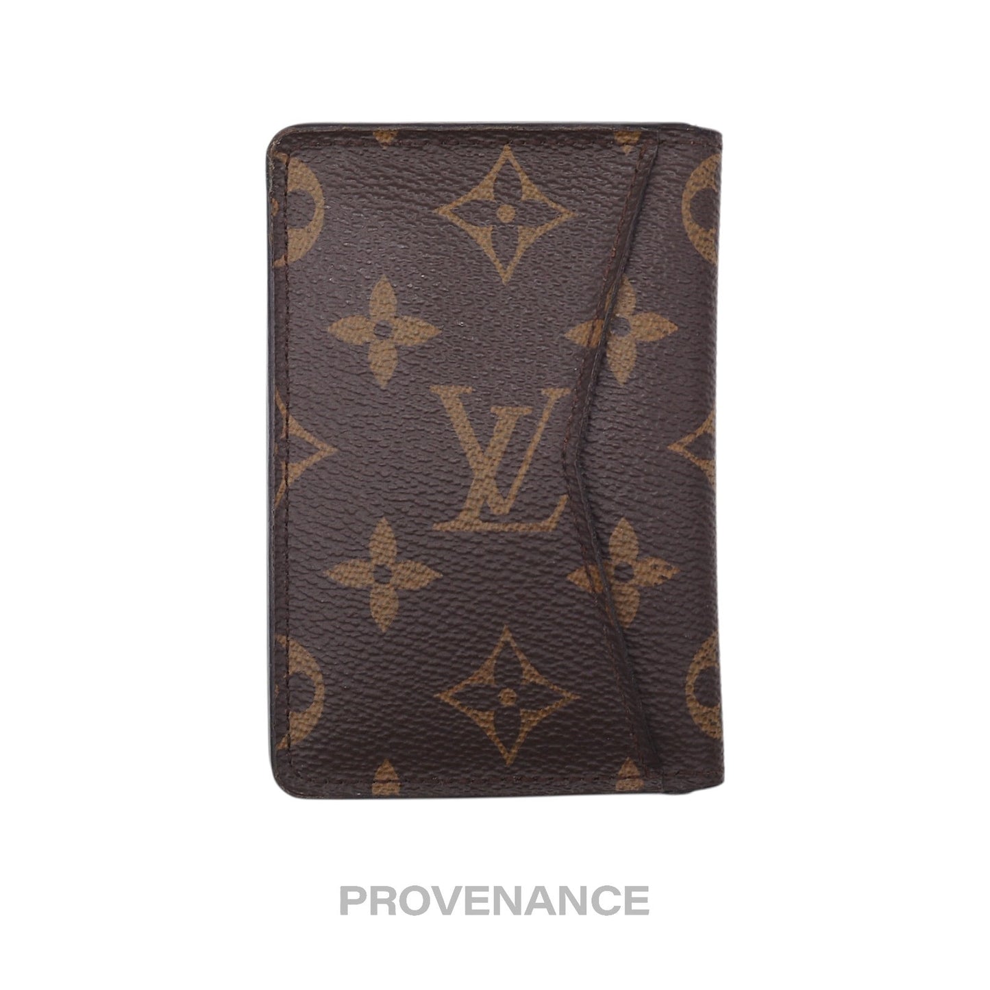 🔴 Louis Vuitton Pocket Organizer Card Wallet NM - Monogram