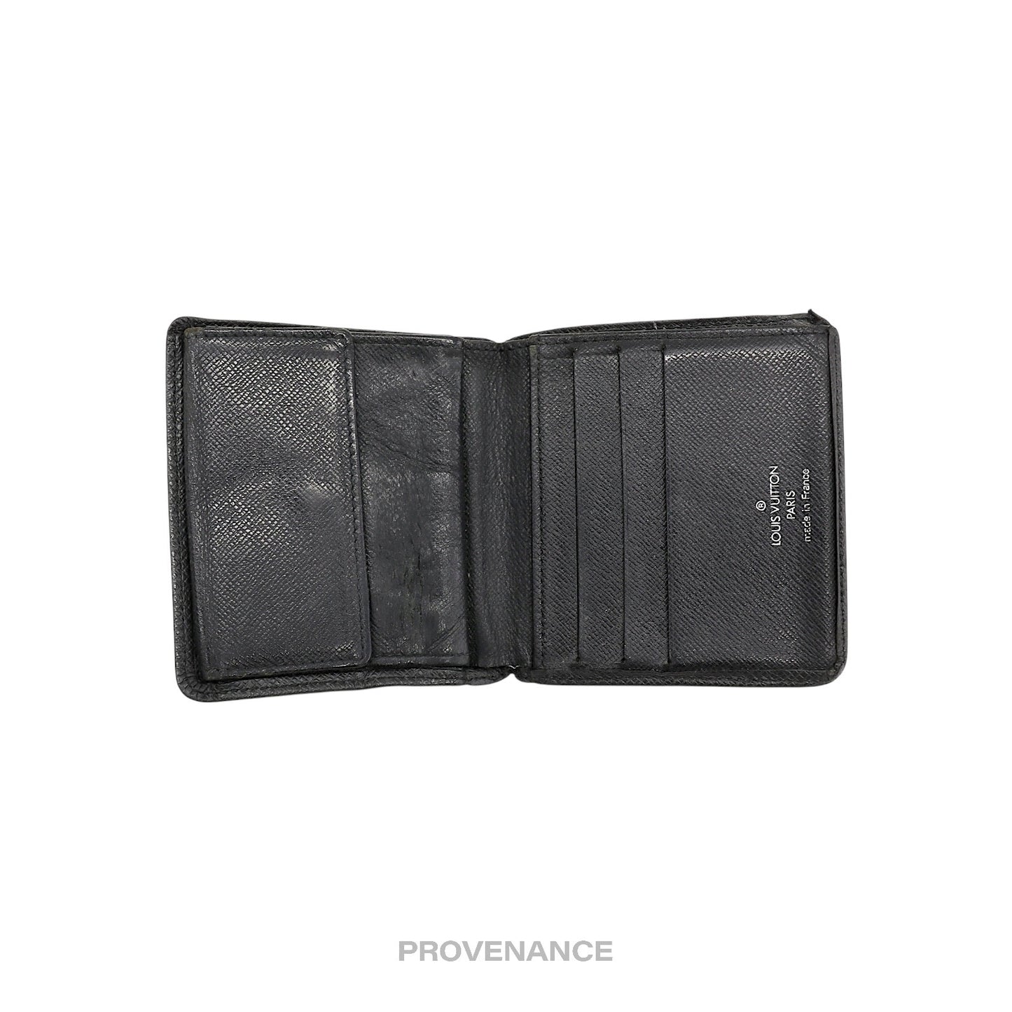 🔴 Louis Vuitton Bifold Wallet - Taiga Ardoise Leather