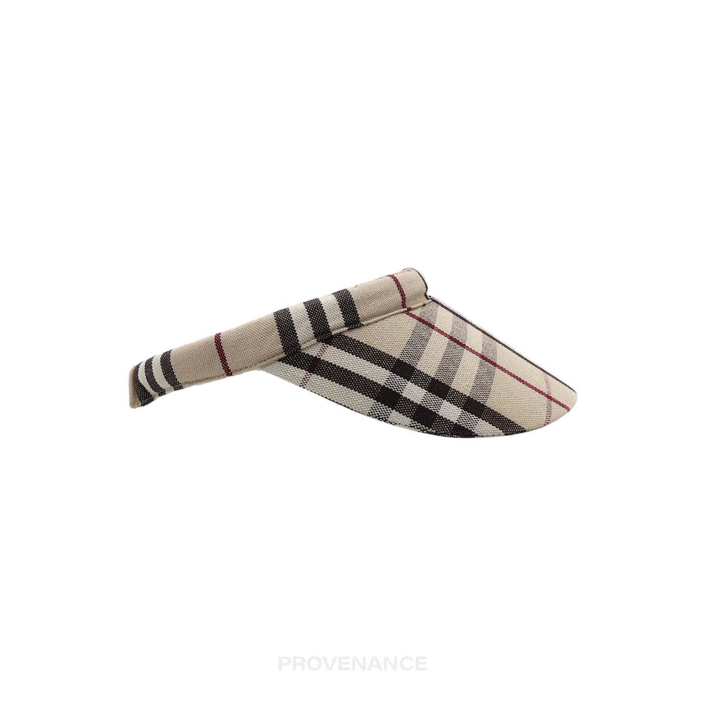 🔴 Burberry Golf Visor - Nova Haymarket Check