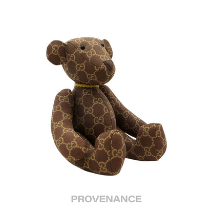 🔴 Gucci Teddy Bear - GG Canvas Brown