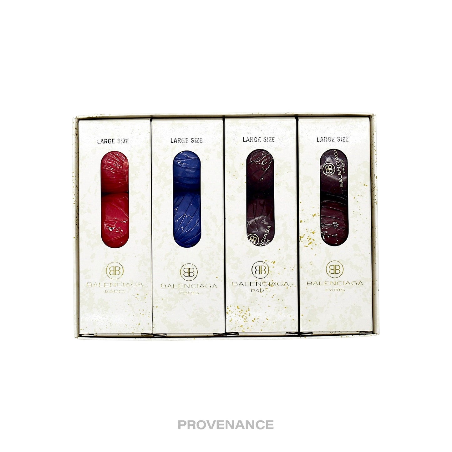 🔴 Balenciaga Golf Balls Box (Set of 12) -  Multicolor