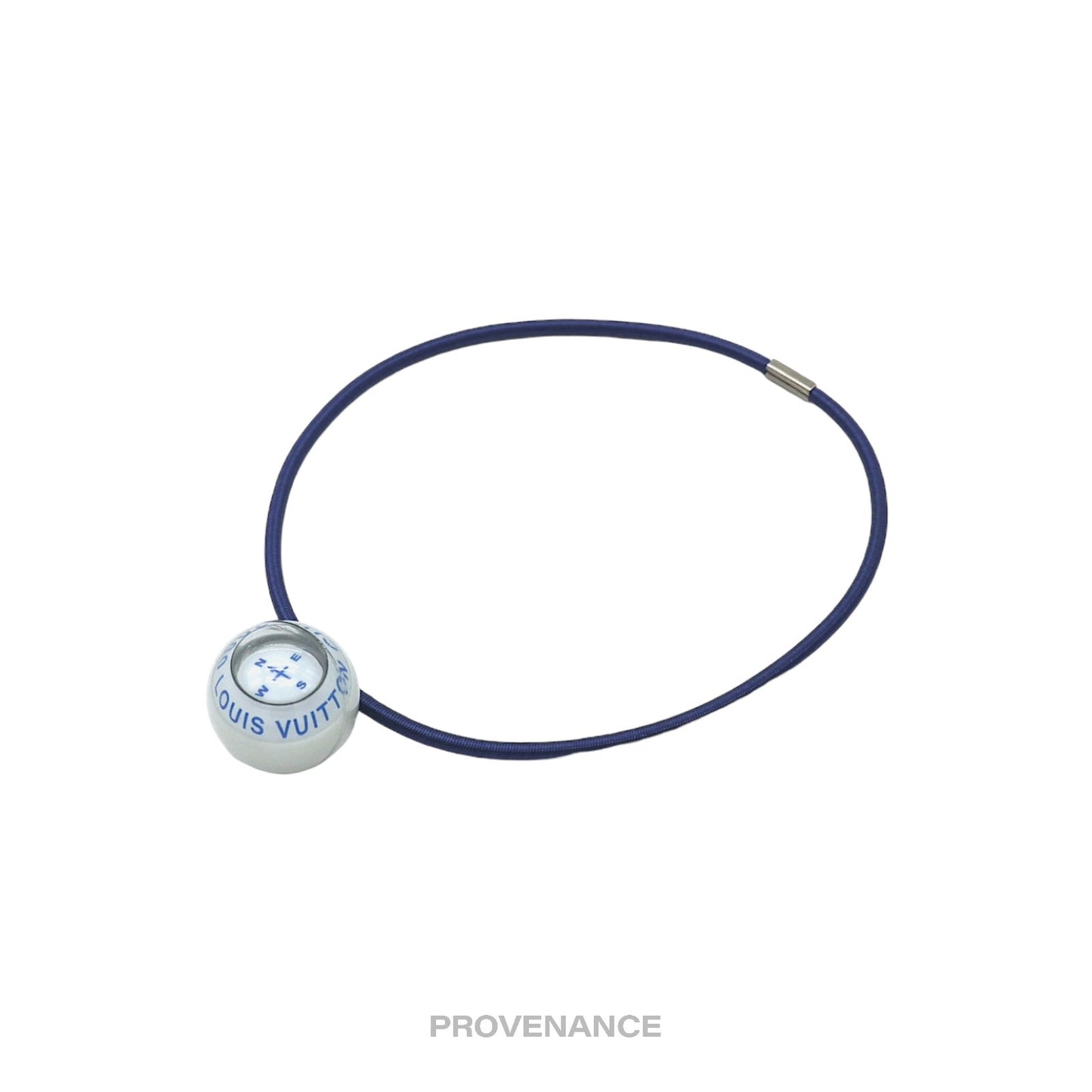 🔴 Louis Vuitton Cup 2000 Compass 360 Necklace - Blue