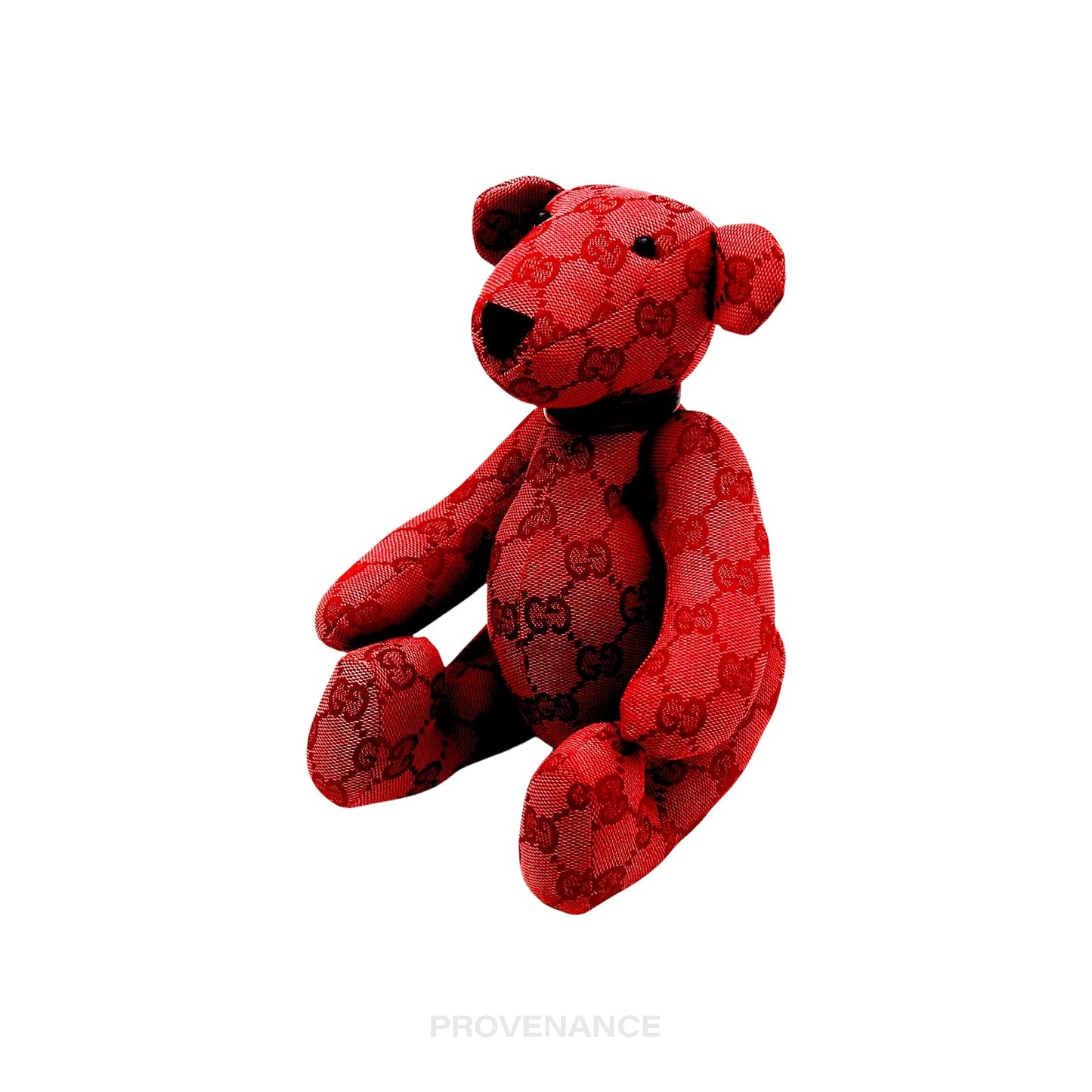 🔴 Gucci Teddy Bear - Red GG Canvas