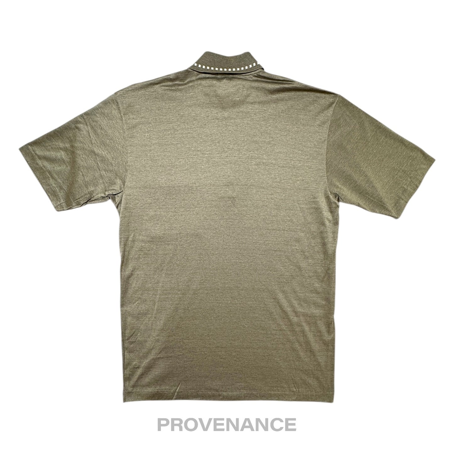 🔴 Lanvin Logo Polo Shirt - Khaki