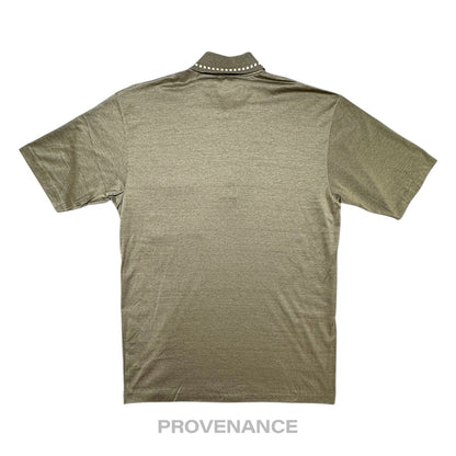 🔴 Lanvin Logo Polo Shirt - Khaki