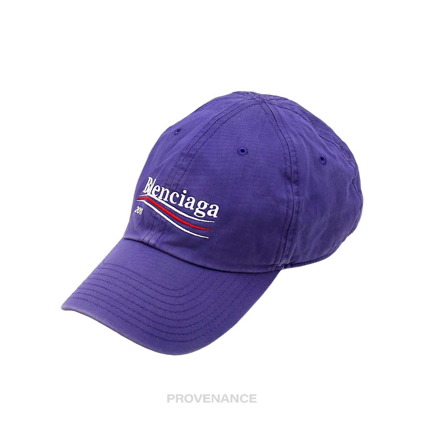 🔴 Balenciaga Political Campaign Cap Hat - Washed Blue