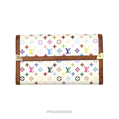 🔴 Louis Vuitton International Wallet - Monogram Multicolore