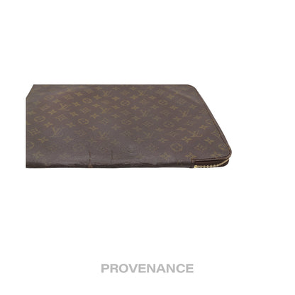 🔴 Louis Vuitton Zip Pochette Jour GM Bag - Monogram