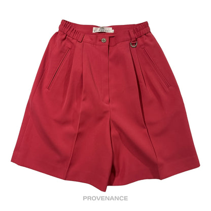 🔴 Balenciaga Sports Pleated Skirt - Raspberry M