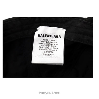 🔴 Balenciaga WFP World Food Programme Cap - Washed Black