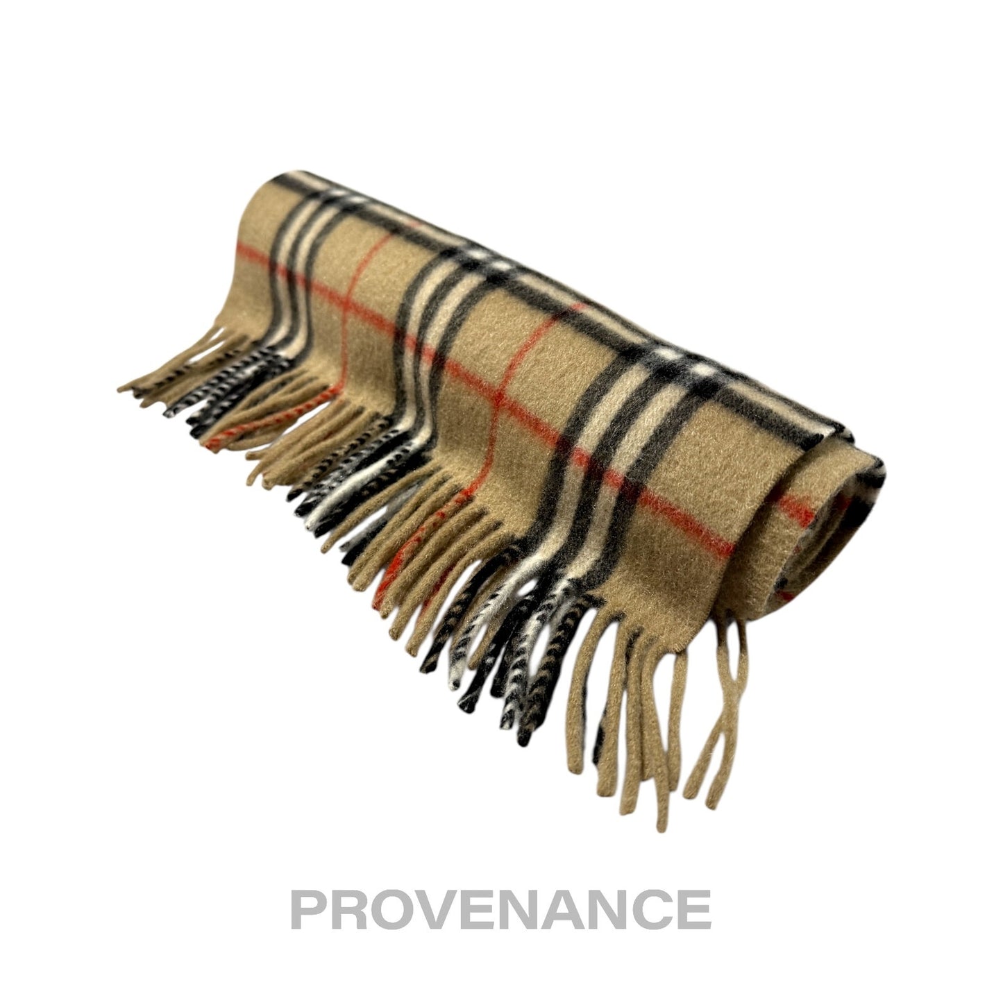 🔴 Vintage Burberrys Scarf Nova Check 100% PURE CASHMERE