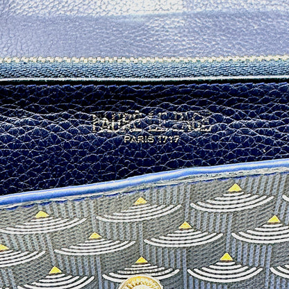 🔴 Faure Le Page Rabat Grand Long Wallet - Blue Ecailles