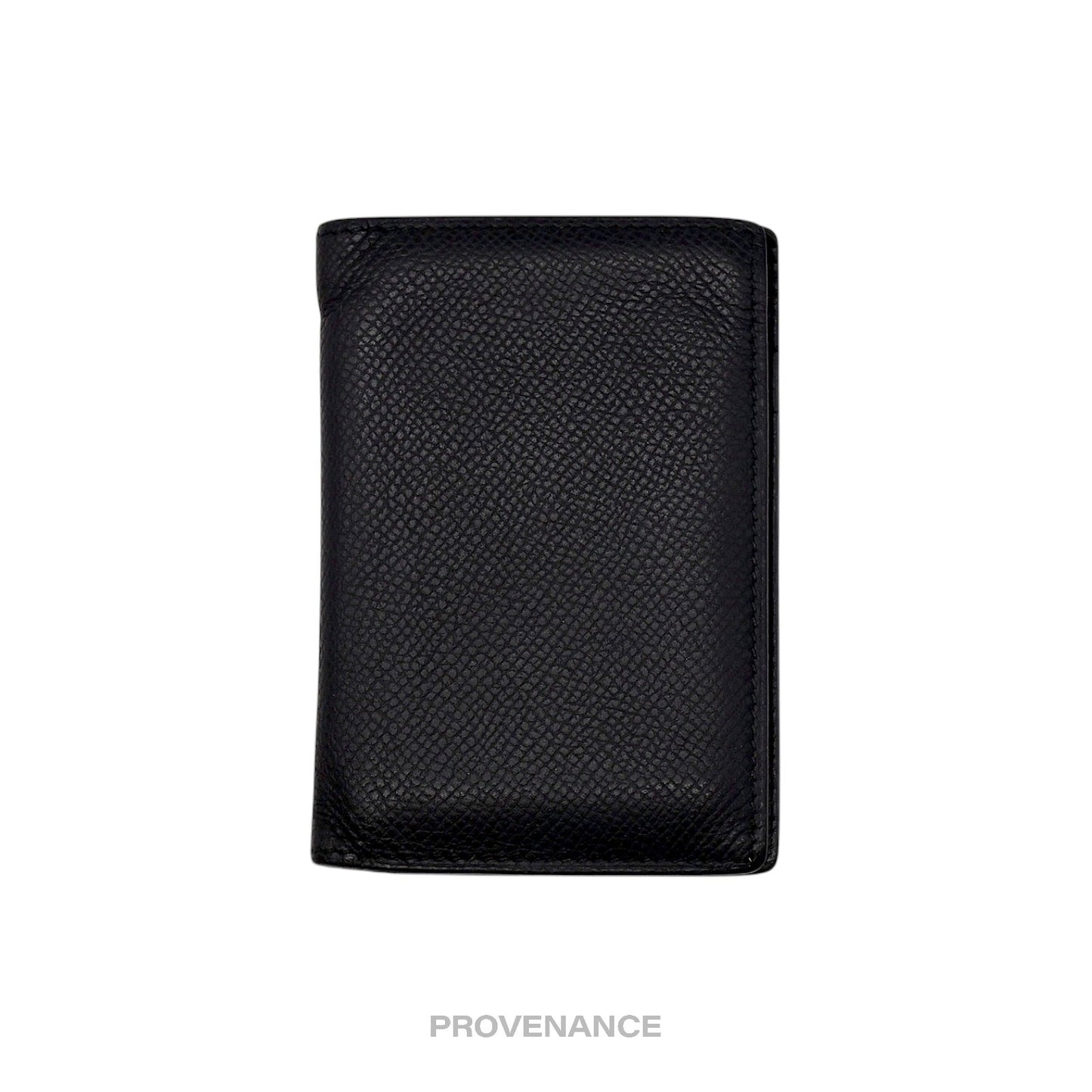 🔴 Hermes MC2 Euclide Pocket Organizer Wallet - Epsom Noir