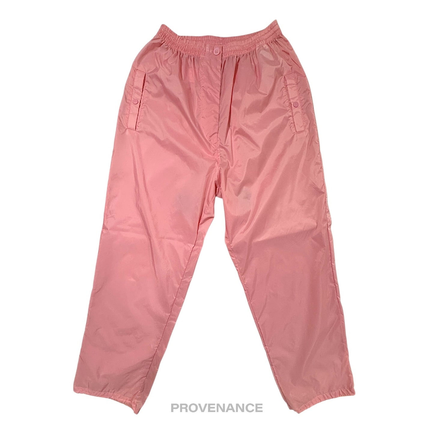 🔴 Balencigaa Sports Logo Nylon Tracksuit Set - Pink L