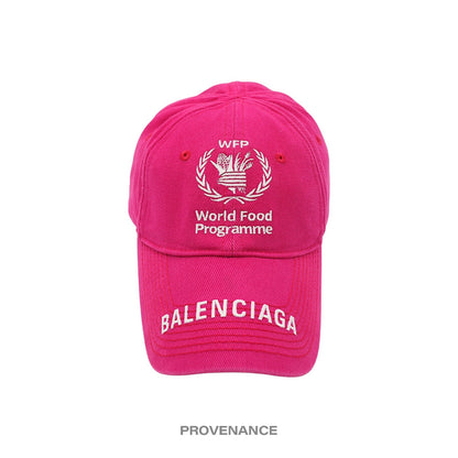 🔴 Balenciaga WFP World Food Programme Cap - Pink