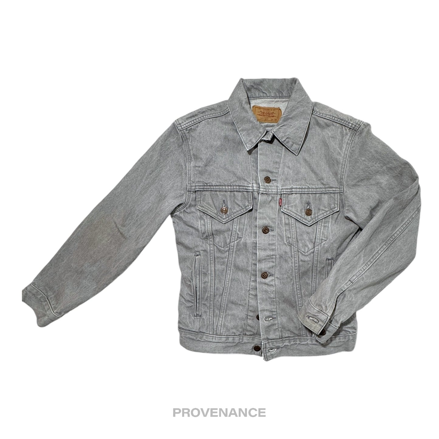 🔴 LEVIS Denim Jacket - Grey 36