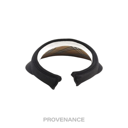 🔴 Burberry Golf Visor - Nova Check Black