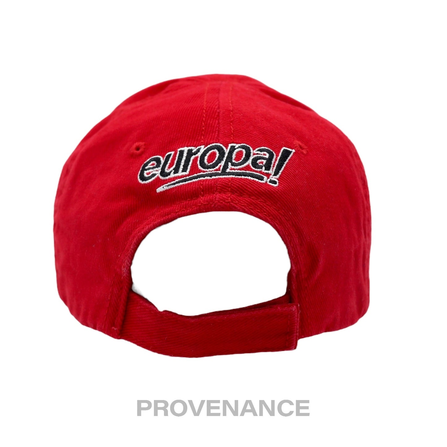 🔴 Balenciaga Europa Cap - Red