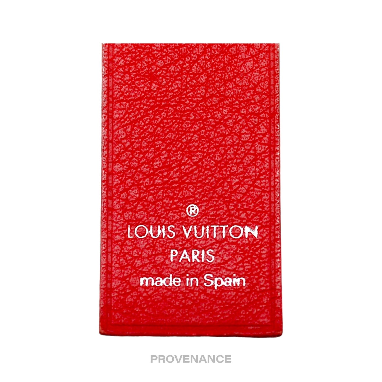 🔴 Louis Vuitton Bookmark - Monogram Flower VVN/RED