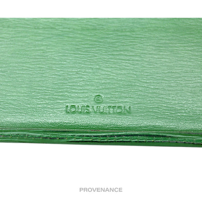 🔴 Louis Vuitton Card Holder Wallet - Borneo Epi Leather
