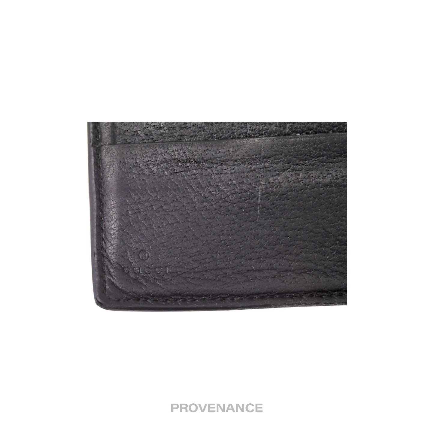 🔴 Gucci GG Marmont Bifold Wallet - Black Leather