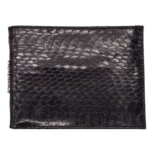 🔴  Christian Dior Bifold Wallet - Black Snakeskin